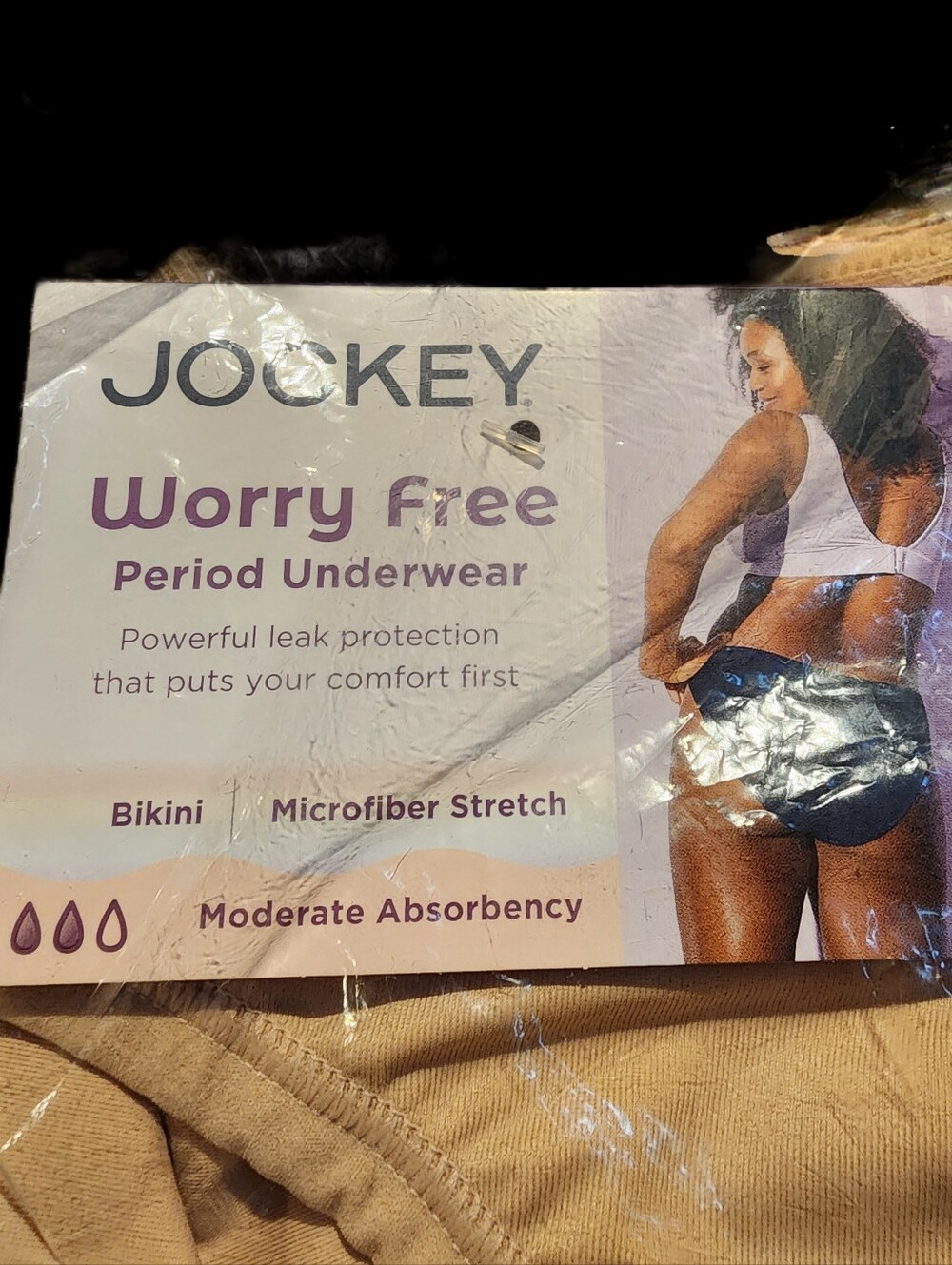 JOCKEY WORRY FREE PERIOD UNDERWEAR NWT SIZE M